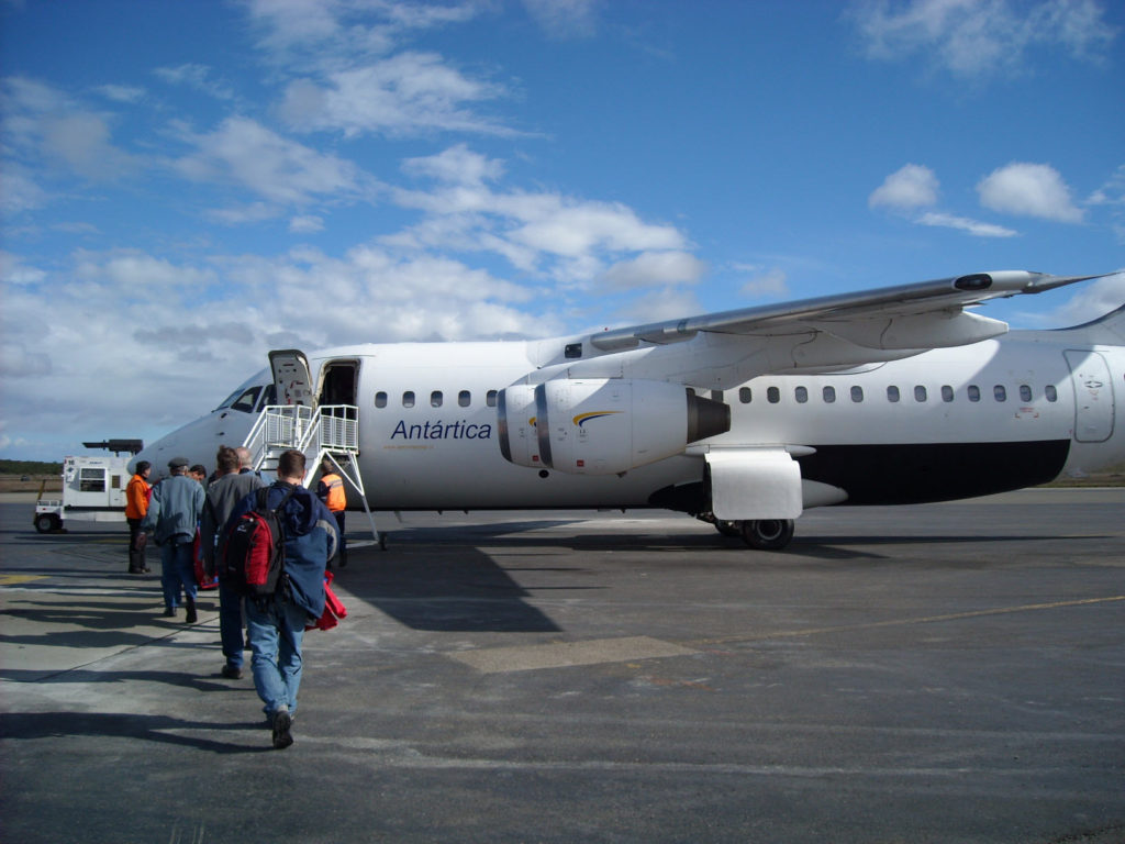 Flight to Torres del Paine