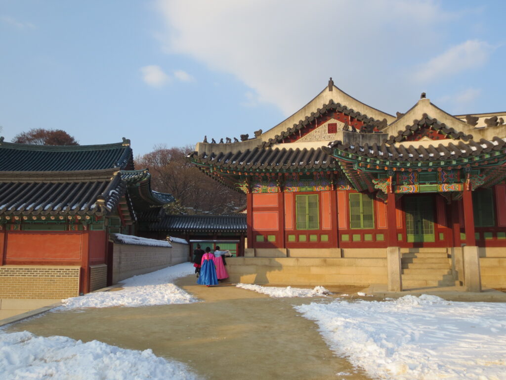 Hanbok, Huijeongdang Hall, Changdeokgung Palace, Seoul