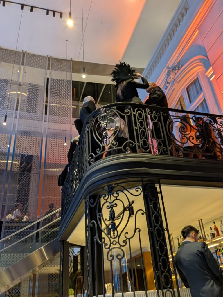 Birthday party at the Recoleta