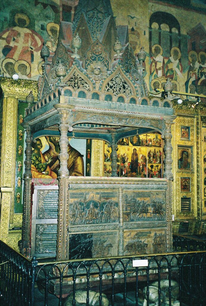 Monomakh's Throne, Dominion Cathedral, Kremlin