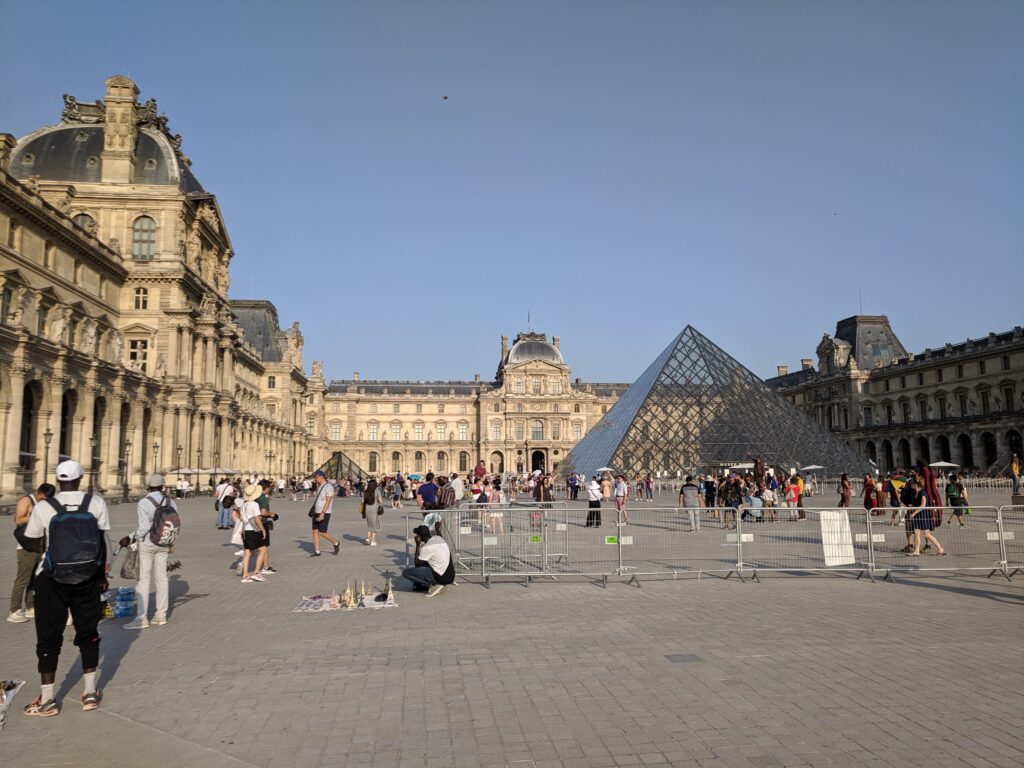 Louvre grounds