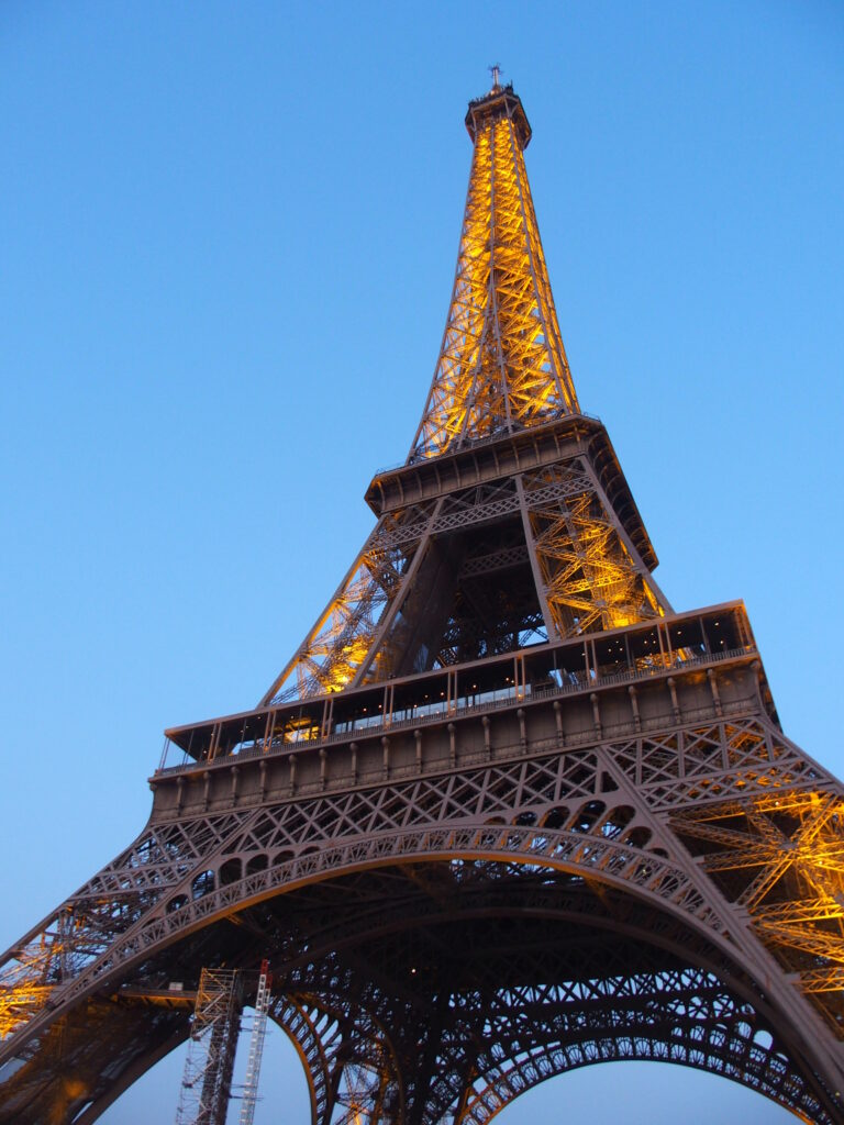 Eiffel Tower at Sunset