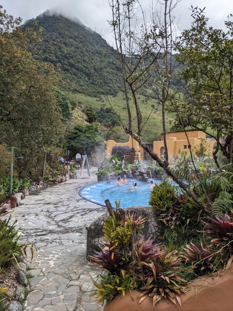 Gardens at Termas Papallacta