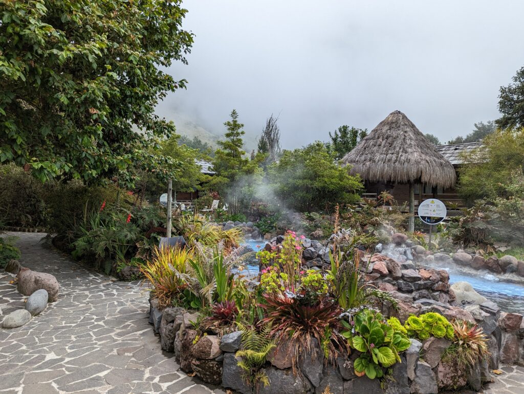 Gardens at Termas Papallacta