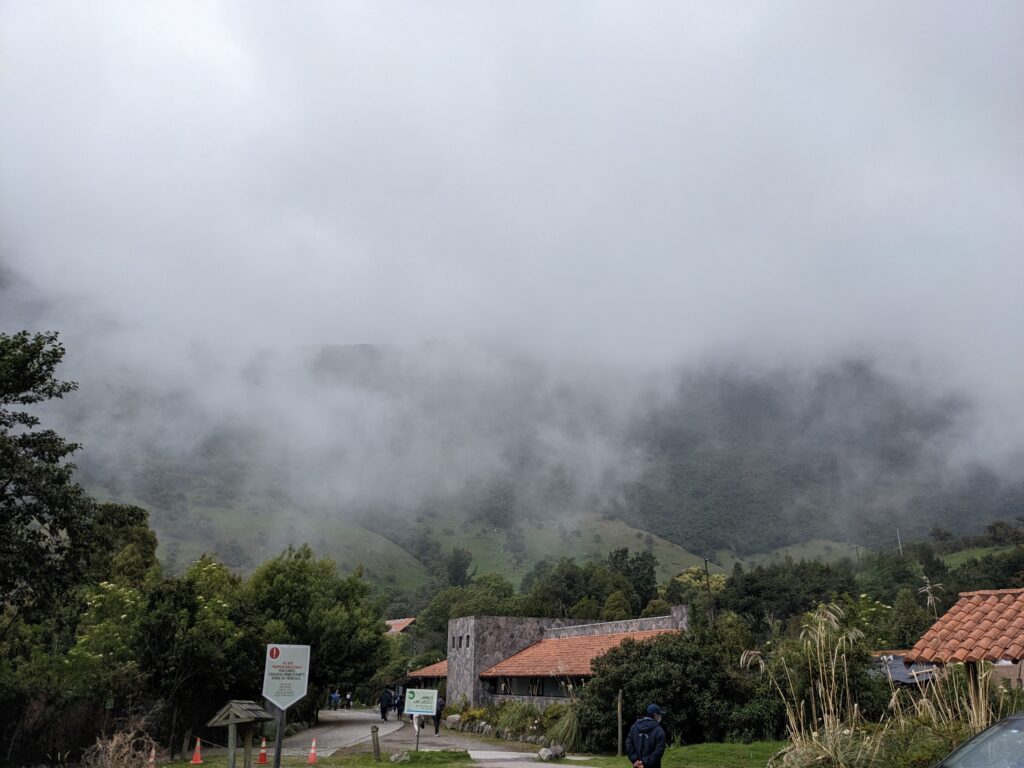 Clouds at Termas Papallacta