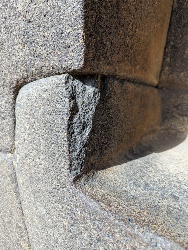 Stone block, Ollantaytambo, Peru