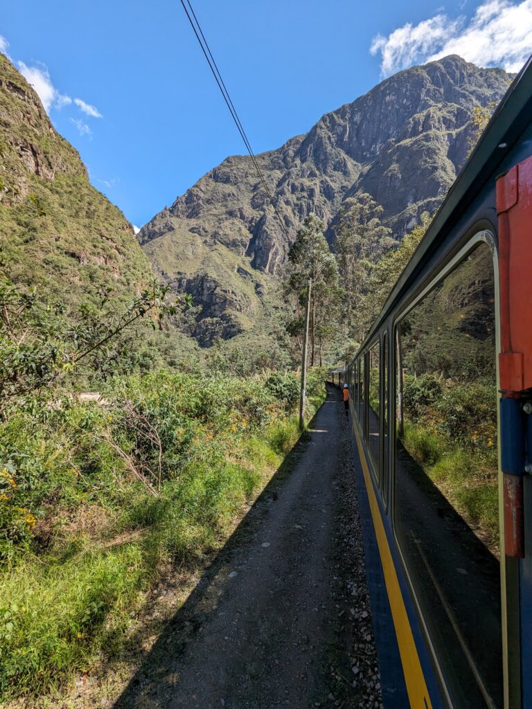 Train to Aguas Calientes