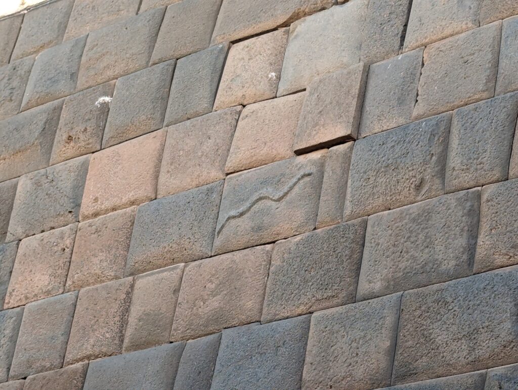 Incan serpent wall, Cuzco