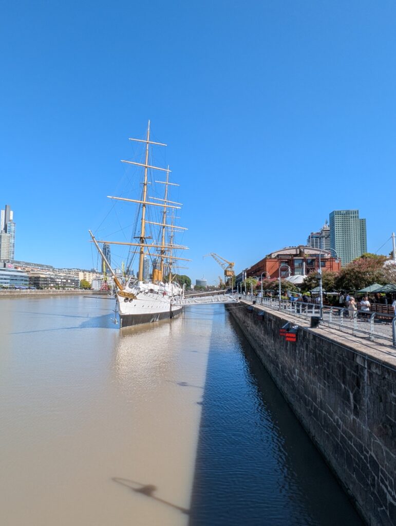 ARA Presidente Sarmiento, museum ship, Buenos Aires