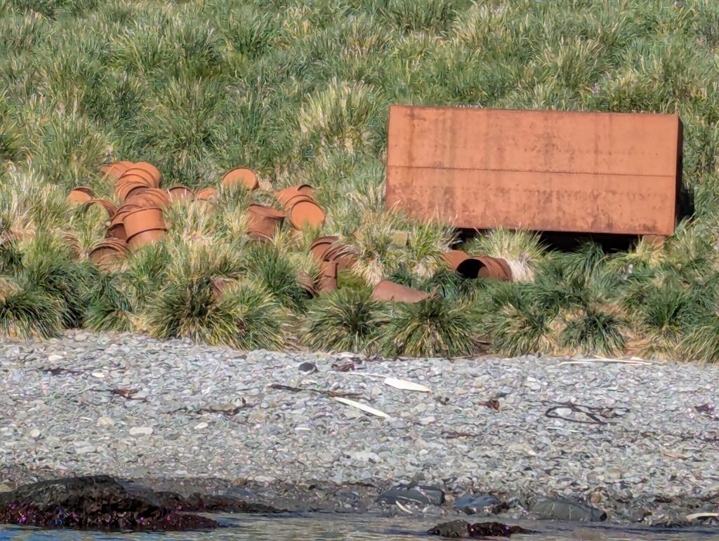 Whaling relics, South Georgia