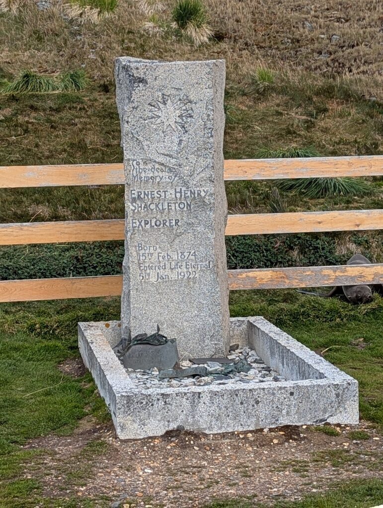 Shackleton's grave, Grytviken