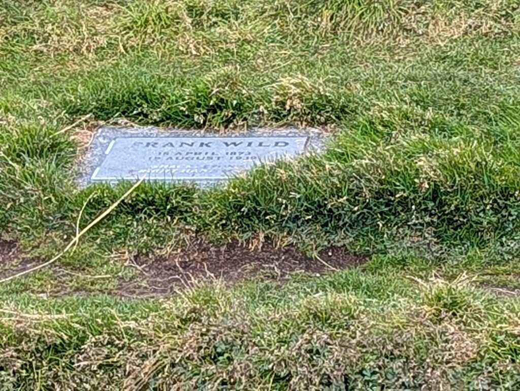 Frank Wild tombstone, Grytviken Cemetery