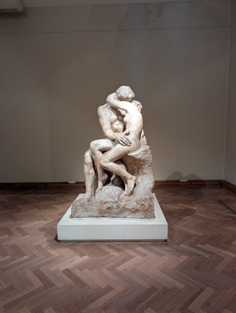 Rodin, "The Kiss", Museo Bellas Artes
