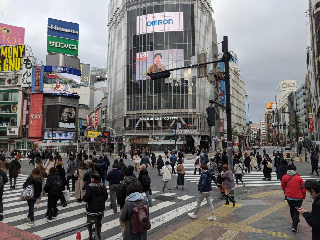 Shibuya crossing, Tokyo