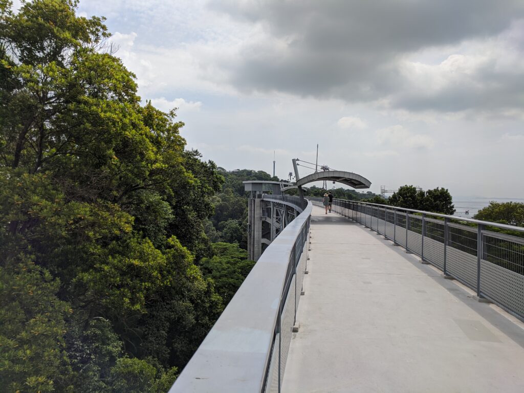 Fort Siloso on the Skywalk