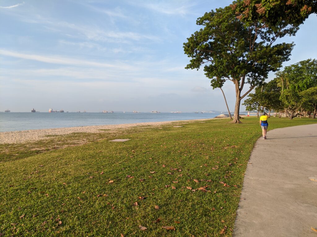 Ships from East Coast Park parkrun, Singapore