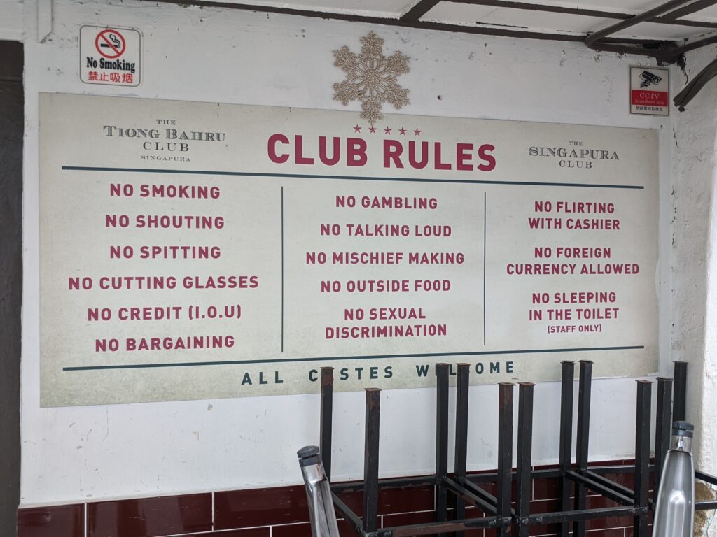rules, Singapore