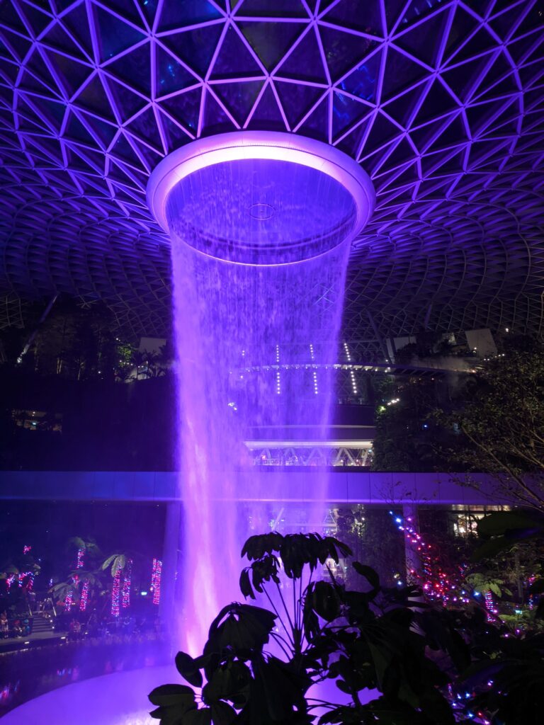 Rain Vortex, Changi