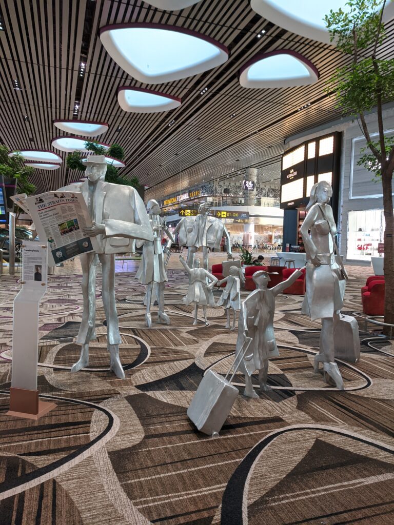 Art, Changi airport, Singapore