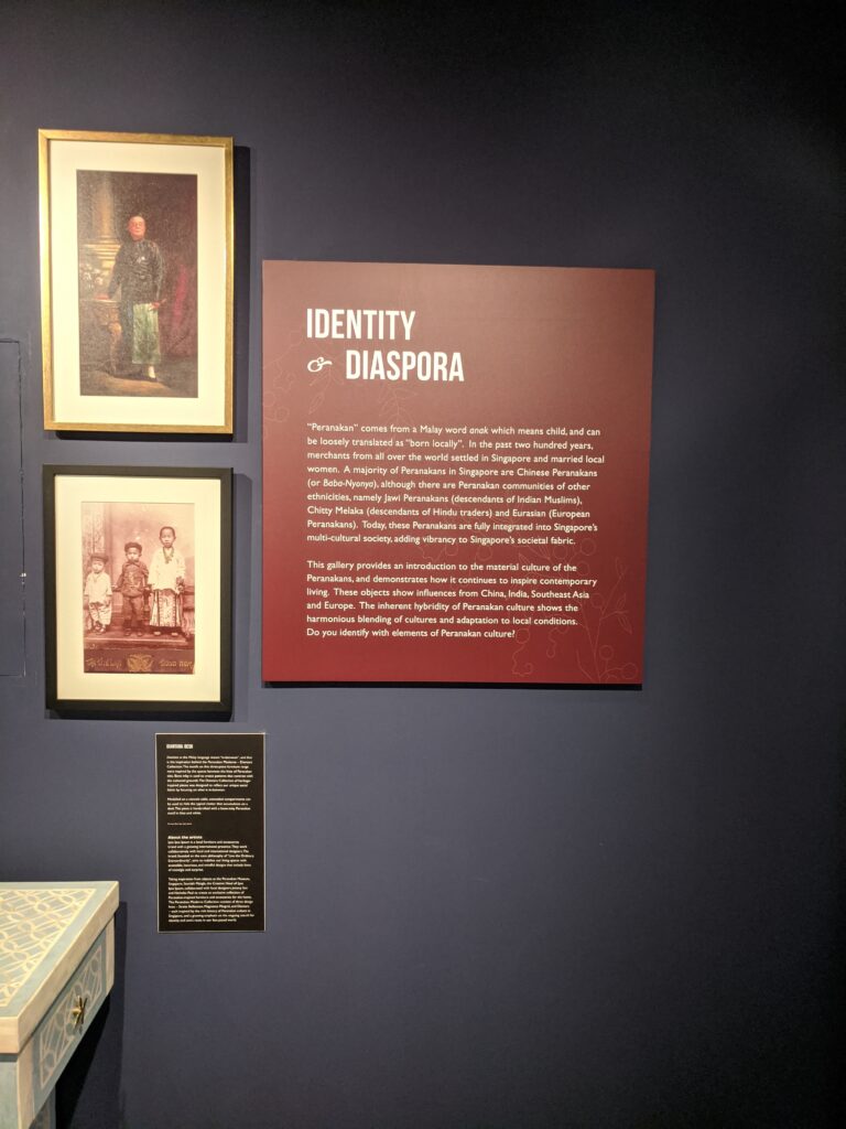 Peranakan Museum, Changi airport, Singapore