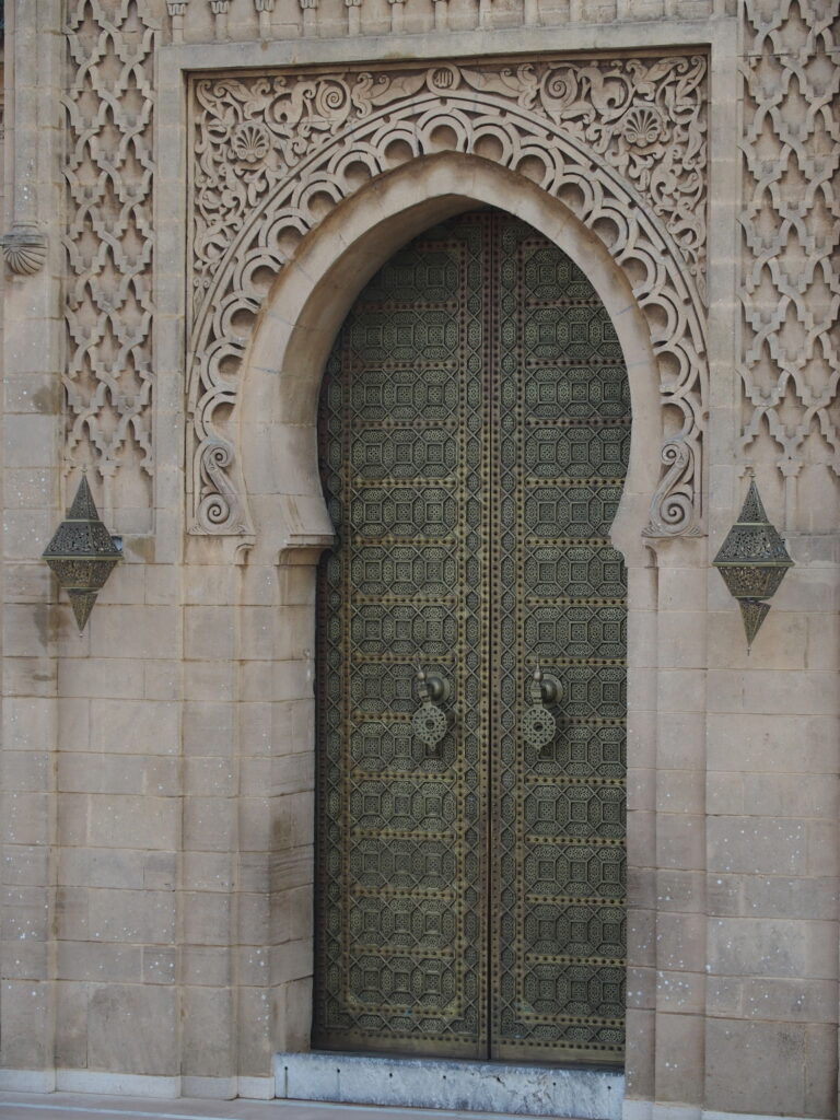 Doorway, Mohammed V Mausoleum, Rabat