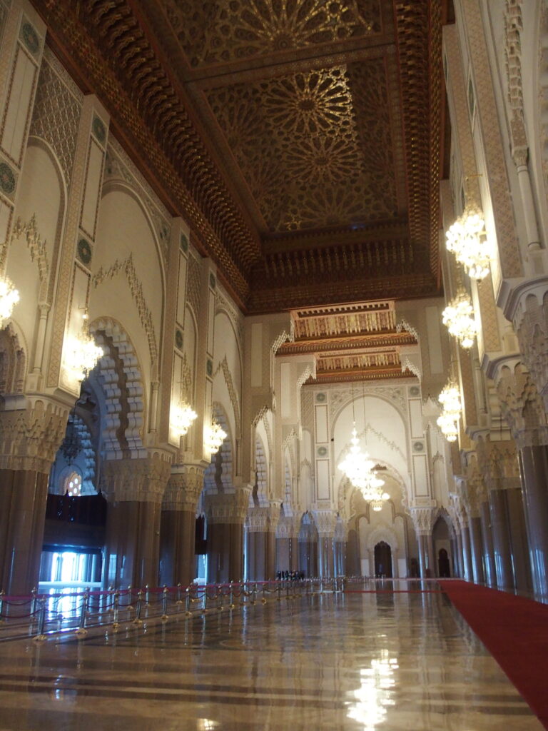 Interior, Hassan II Mosque, Casablanca
