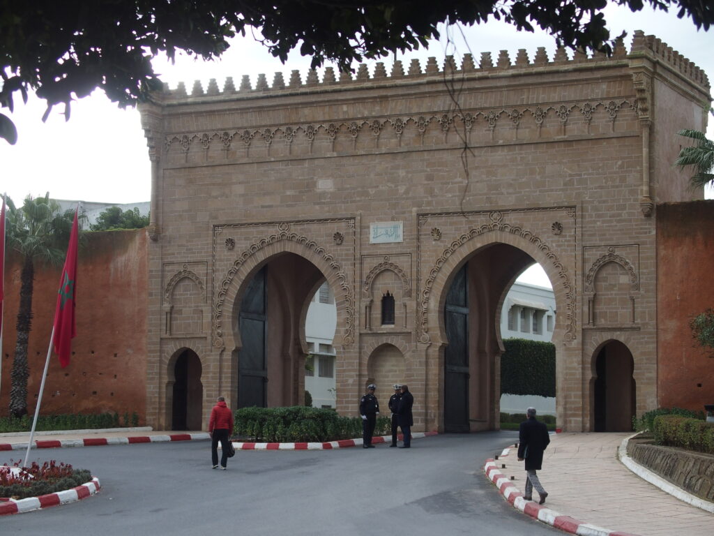 Royal Palace gate, Rabat
