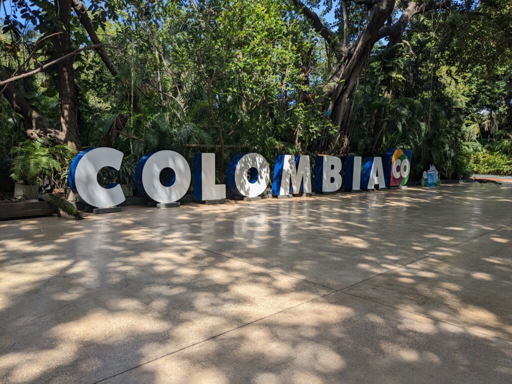 Sign, Cartagena, Colombia