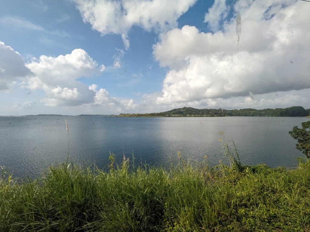 Lake Gatun from Panama Canal Railway
